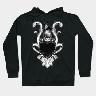 The Queen's Heart V.2 - Black version Hoodie